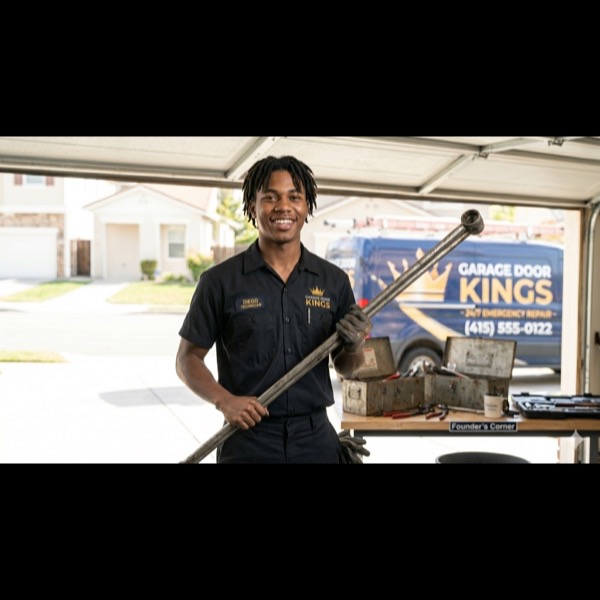 Diego Ruiz, senior technician at Garage Door Kings