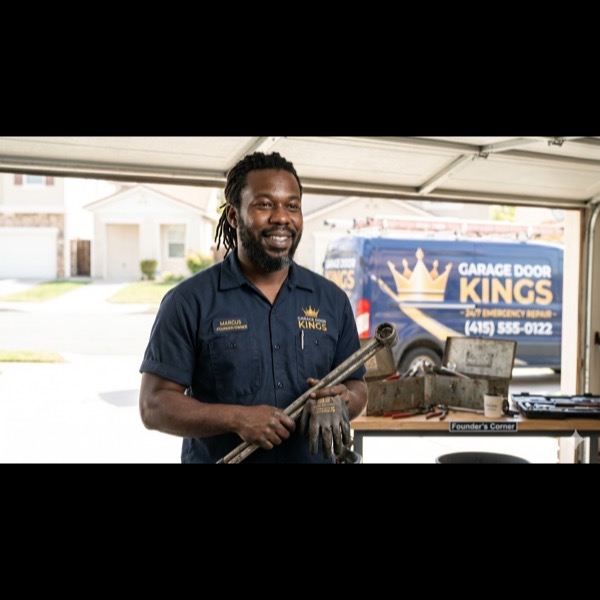 Marcus Reed, founder of Garage Door Kings